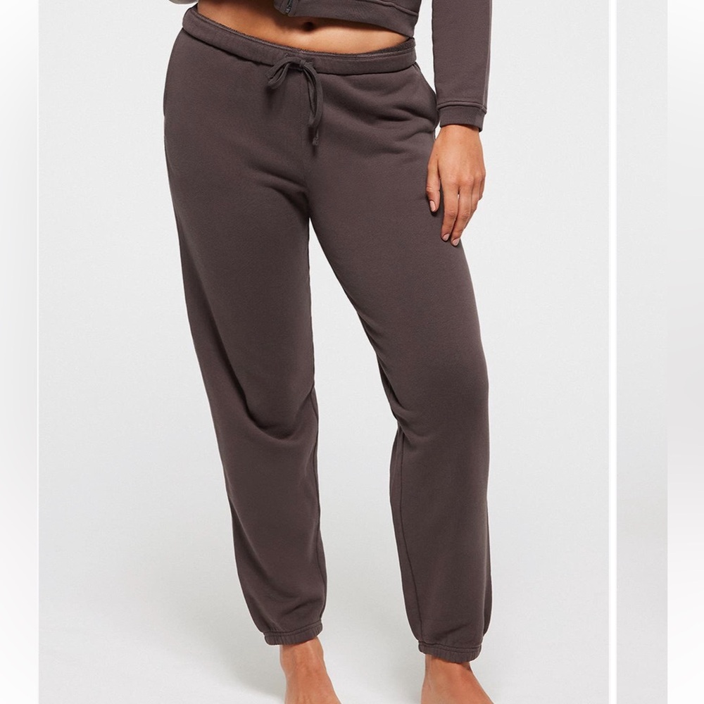 NWOT SKIMS Jogger, medium, iron/brown color